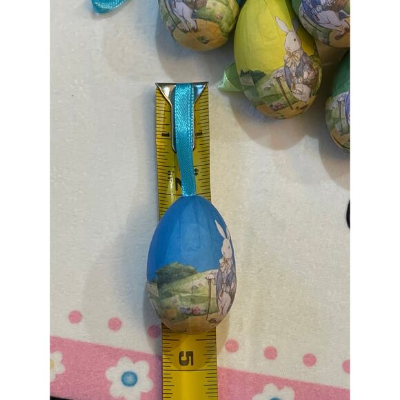 Set of 12 Easter Eggs Foam Ornaments - Picture 8 of 8